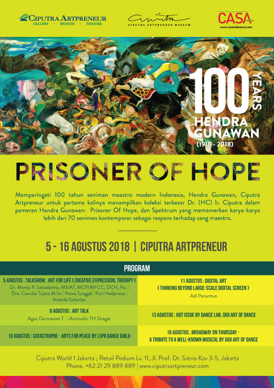 100 Years Hendra Gunawan: Prisoner of Hope