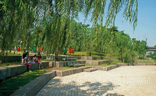 taman ria rio di siang hari