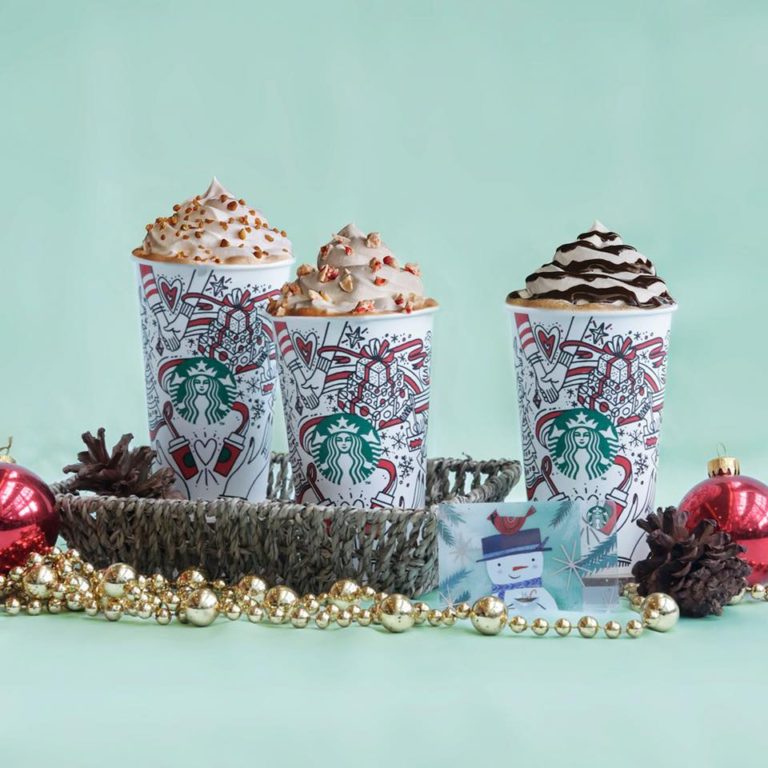 Vanilla Nougat Latte, Toffee Nut Crunch Latte, dan Mocha Praline