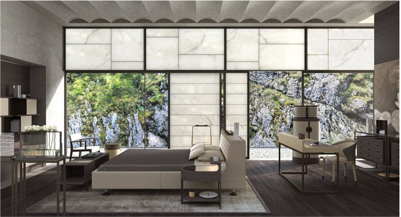 Koleksi Dimensione Chi WIng Lo di Rumah Haven Galini / Design Wire China