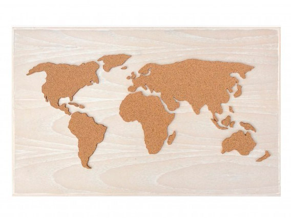 Peta Dunia untuk dekorasi kamar anak
