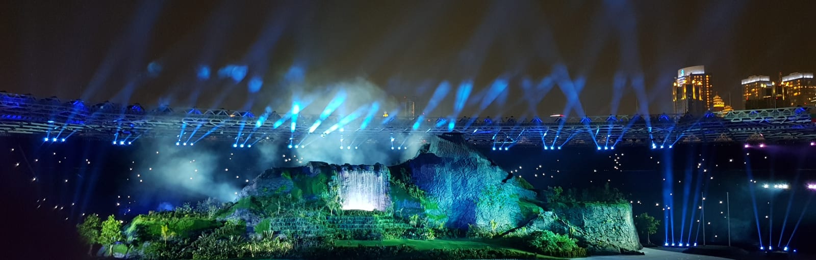 Kemeriahan Opening 18th Asian Games 2018