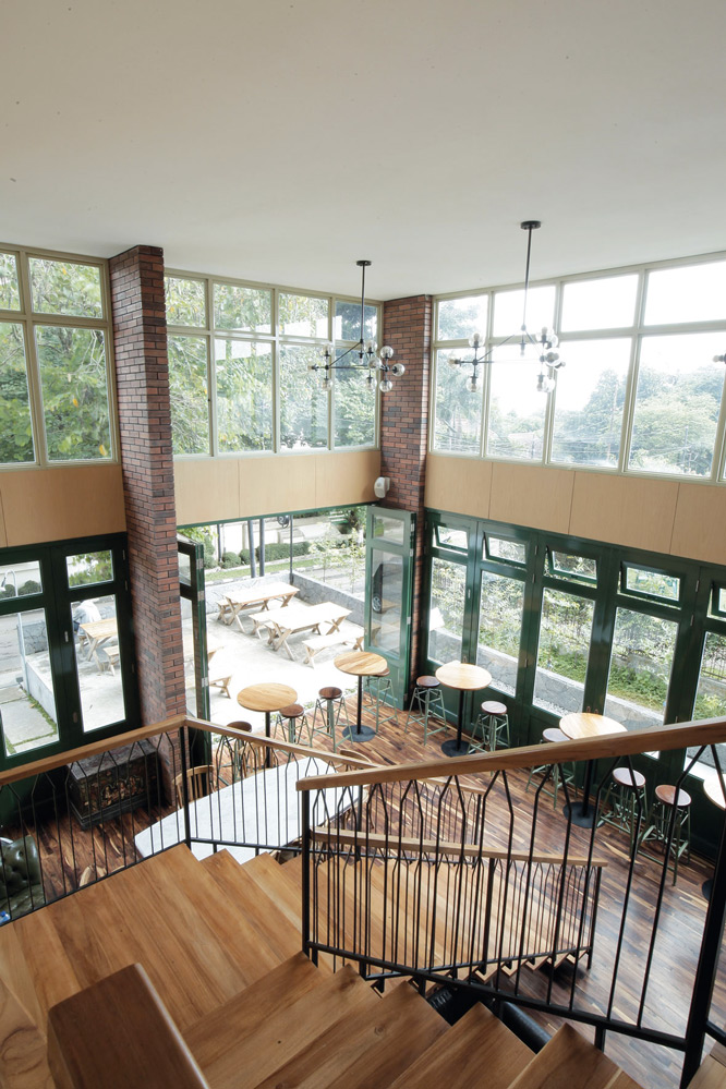 kamar Old Cape Cod wallpaper hijau