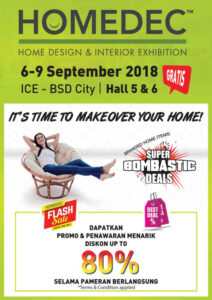 Pameran HOMEDEC 2018