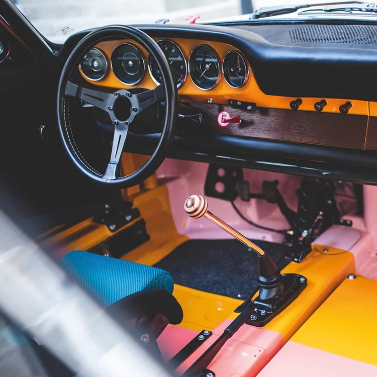 Interior Porsche 911 Paul Smith