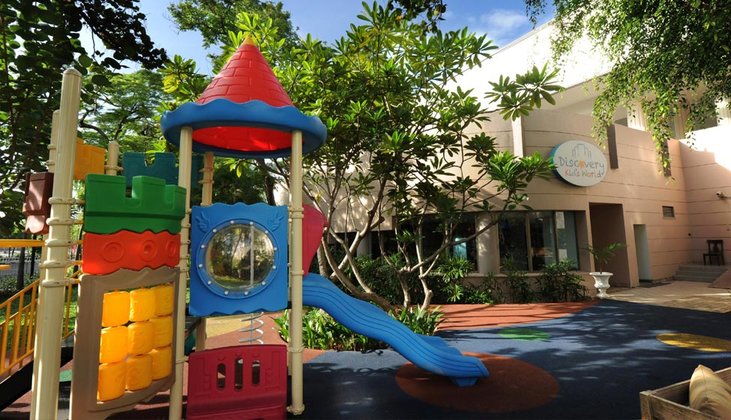 tempat bermain anak outdoor di discovery hotel ancol