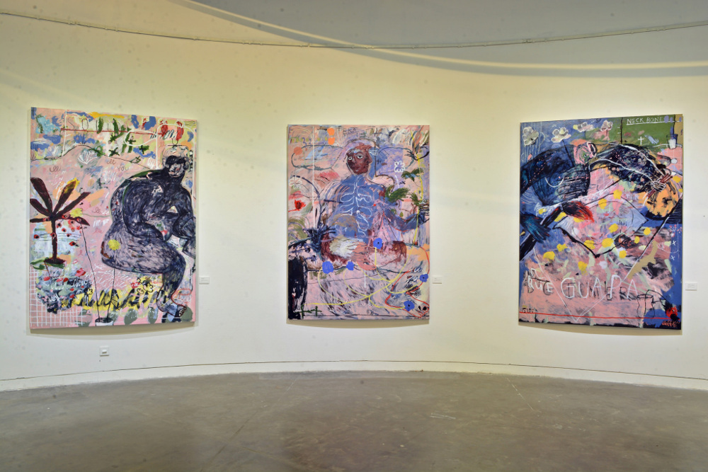 Karya dari seniman Natisa Jones di Komunitas Salihara