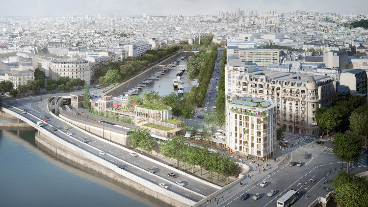 Konsep Place Mazas, Paris