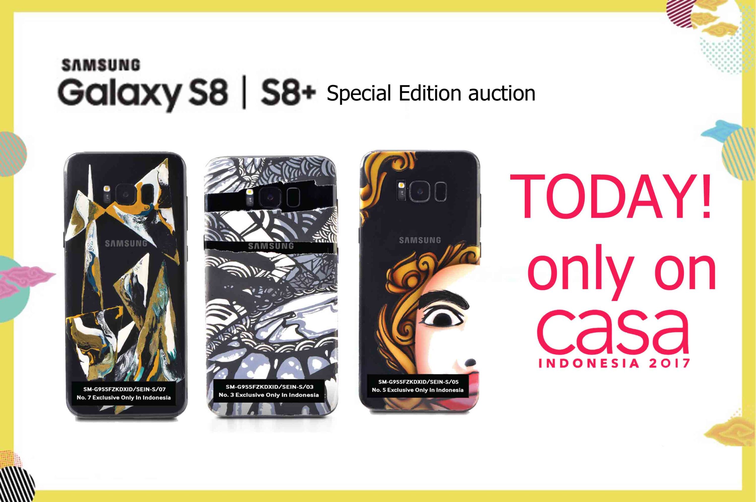 TODAY!! Pelelangan Samsung Galaxy S8 Edisi Khusus