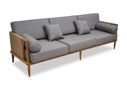 Vimala 3 Seaters Sofa dari Poros Living