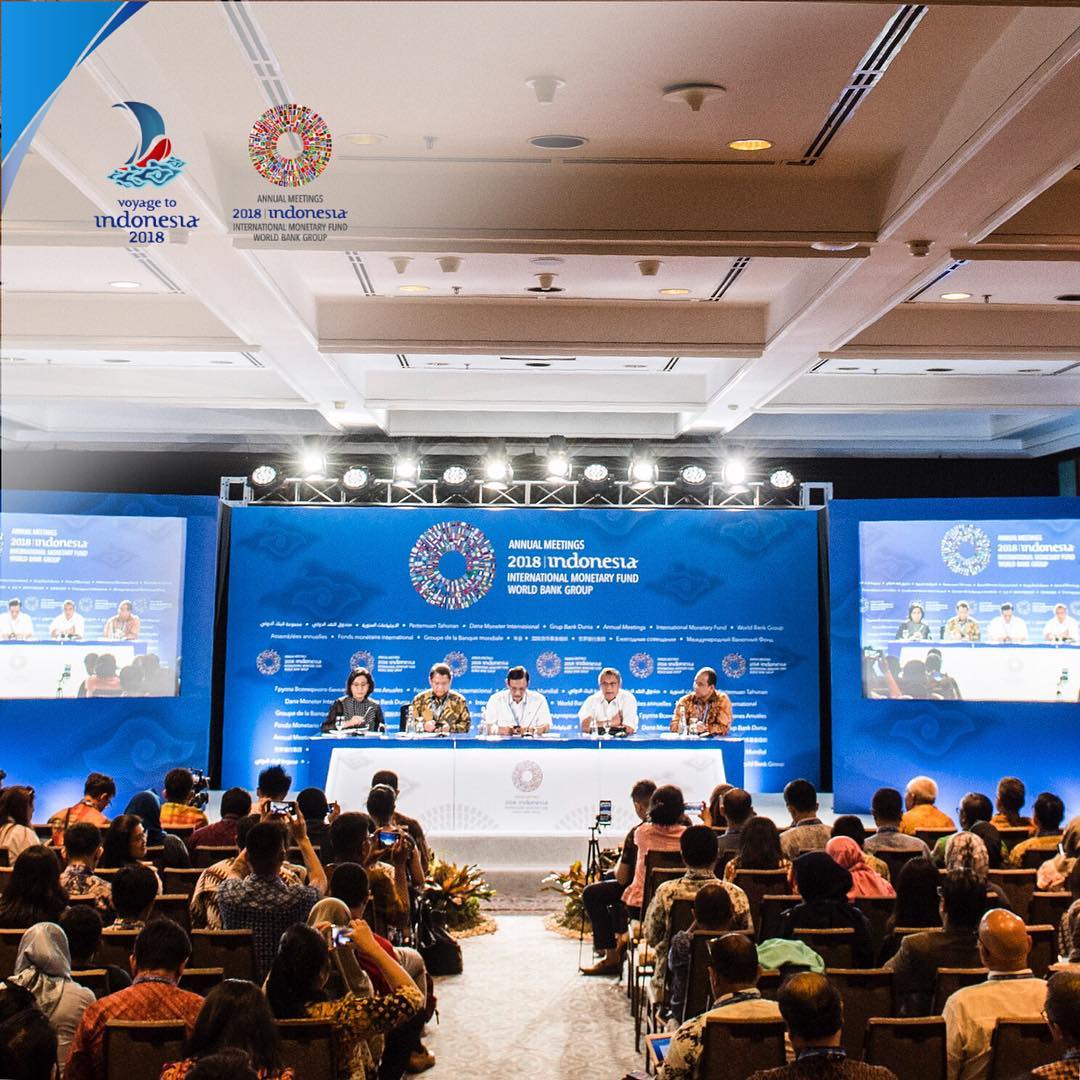 Media Briefing untuk Annual Meeting 2018, IMF - WBG / Annual Meeting 2018, IMF - WBG