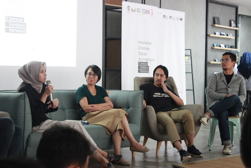 Anggie Amalia, Rika Sjoekri, dan Erick Budhi Yulianto / UI-Bekraf Creative Labs