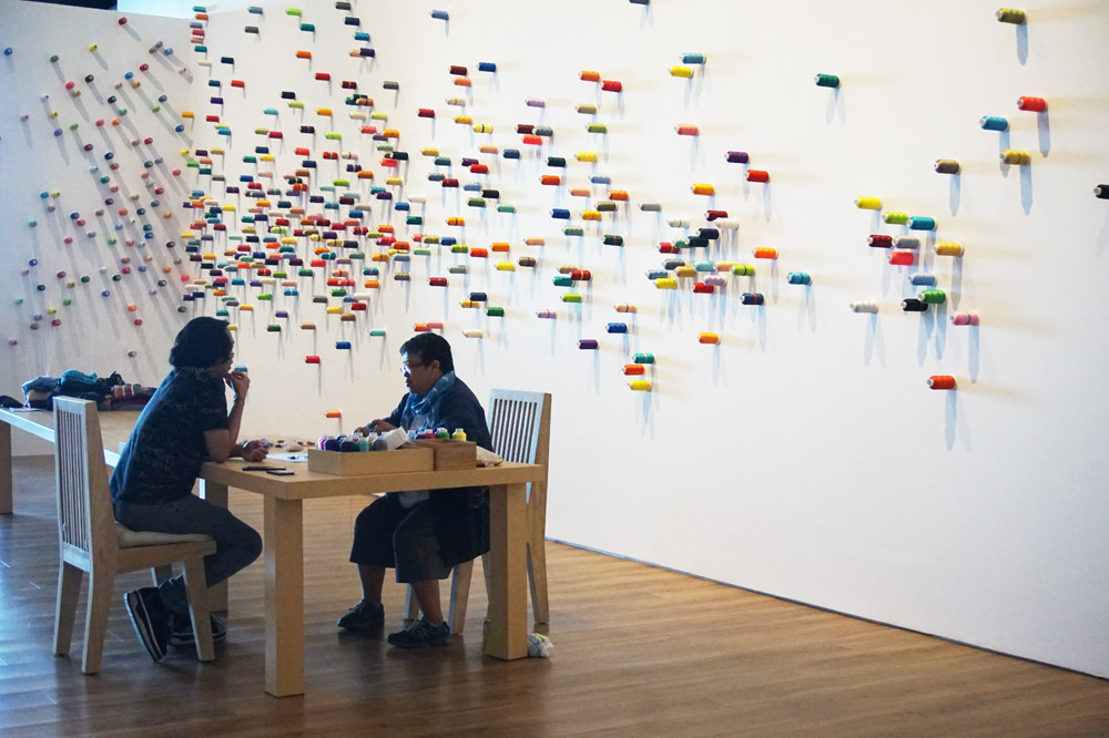 The Mending Project oleh Lee Mingwei / CASA Indonesia