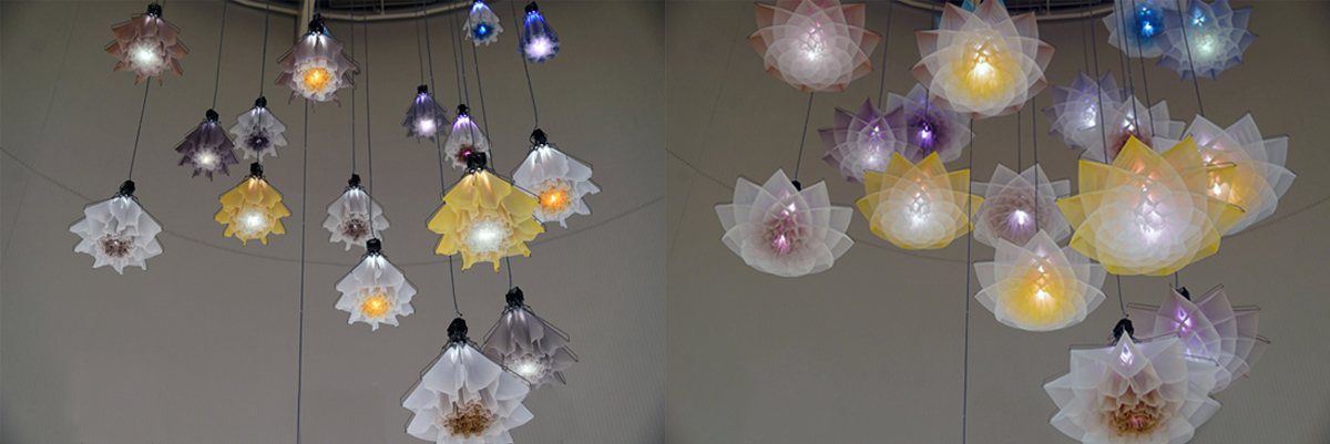 Meadow saat mengembang / Studio Drift / Designboom