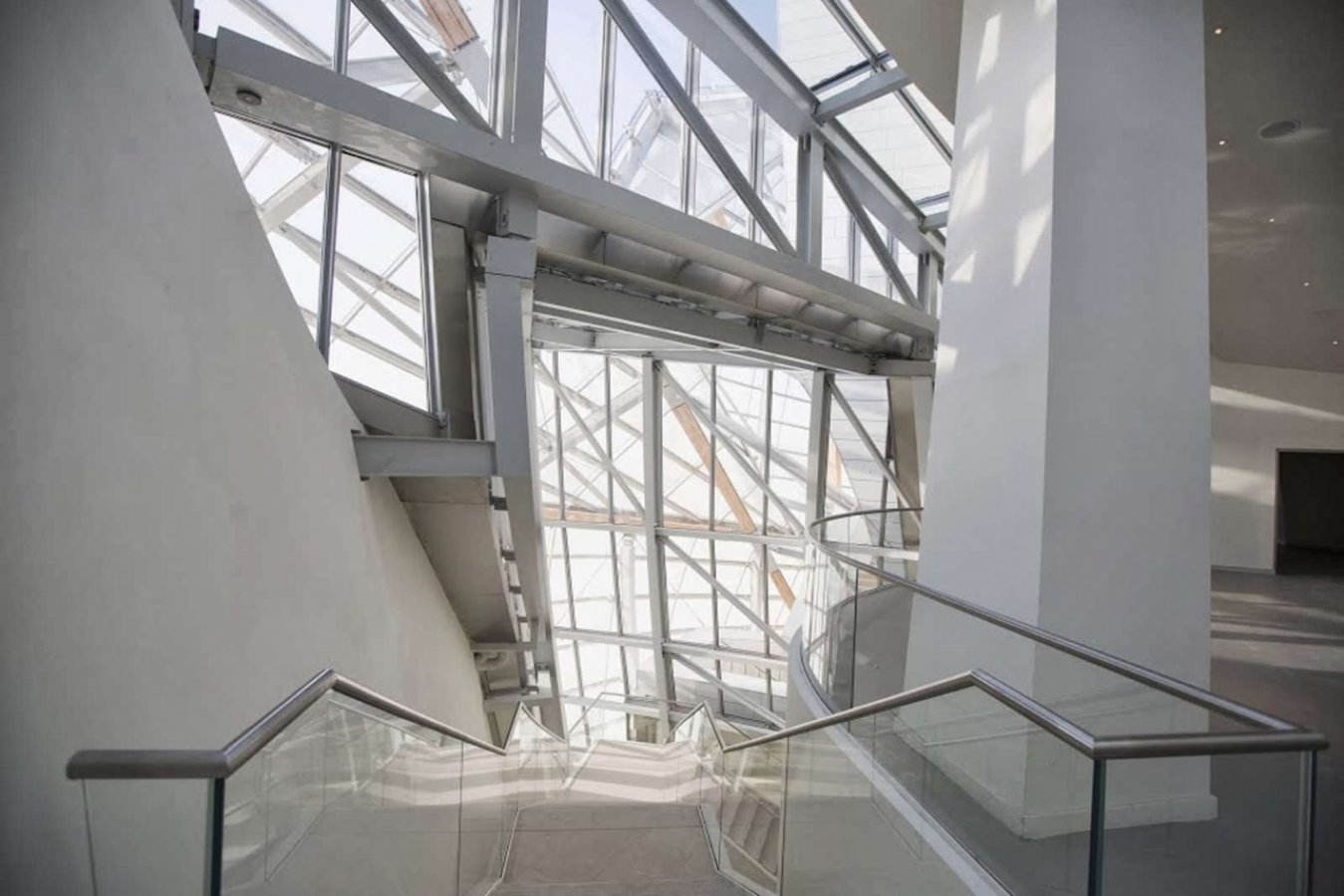 Interior Fondation Louis Vuitton / Louis-Marie Dauzat / Fondation Louis Vuitton / Metalocus