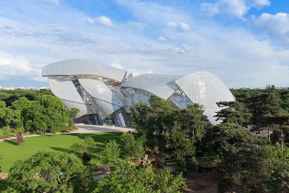 Louis Vuitton Fondation di Paris / Iwan Baan / Archdaily