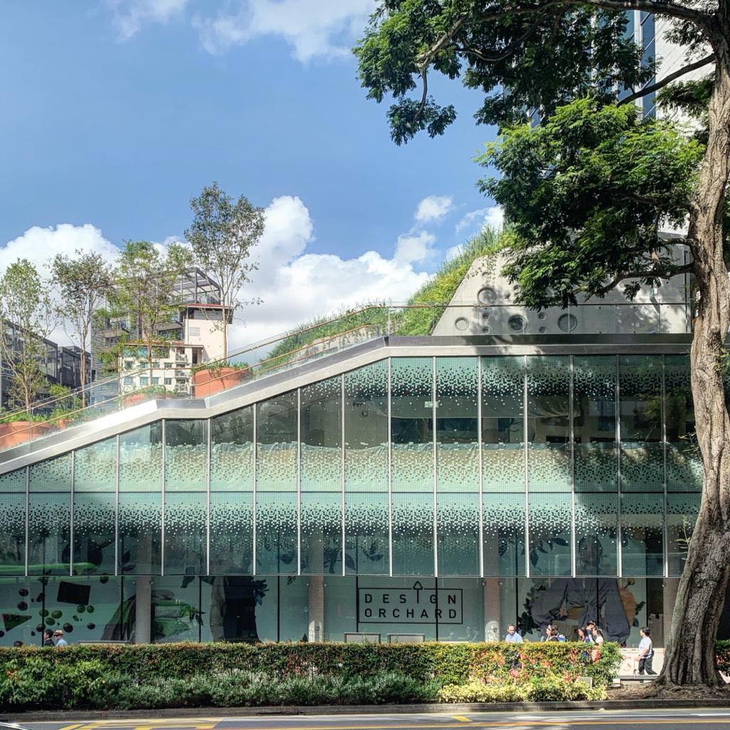 Tampak Samping Design Orchard / WOHA Architects