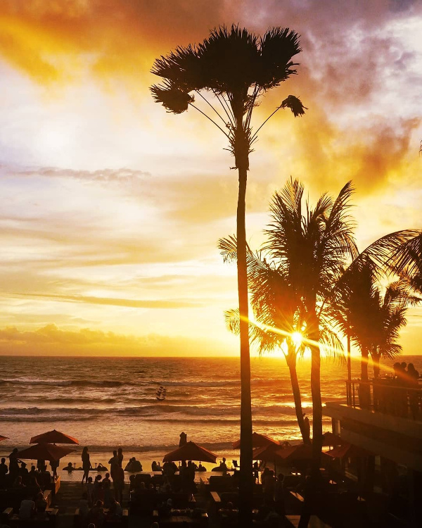 Pantai Seminyak di Kudeta
