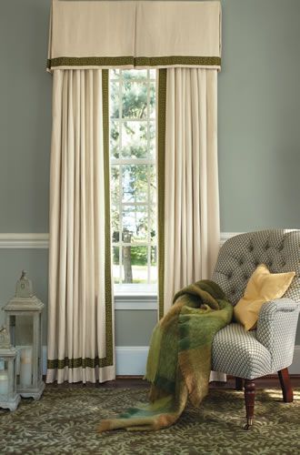 Window treatment set yang lengkap dan cantik