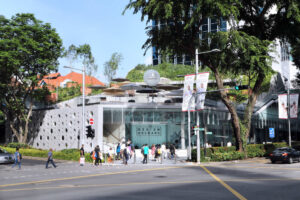 Unik dan Segar! Gedung Baru di Orchard Road, Singapura