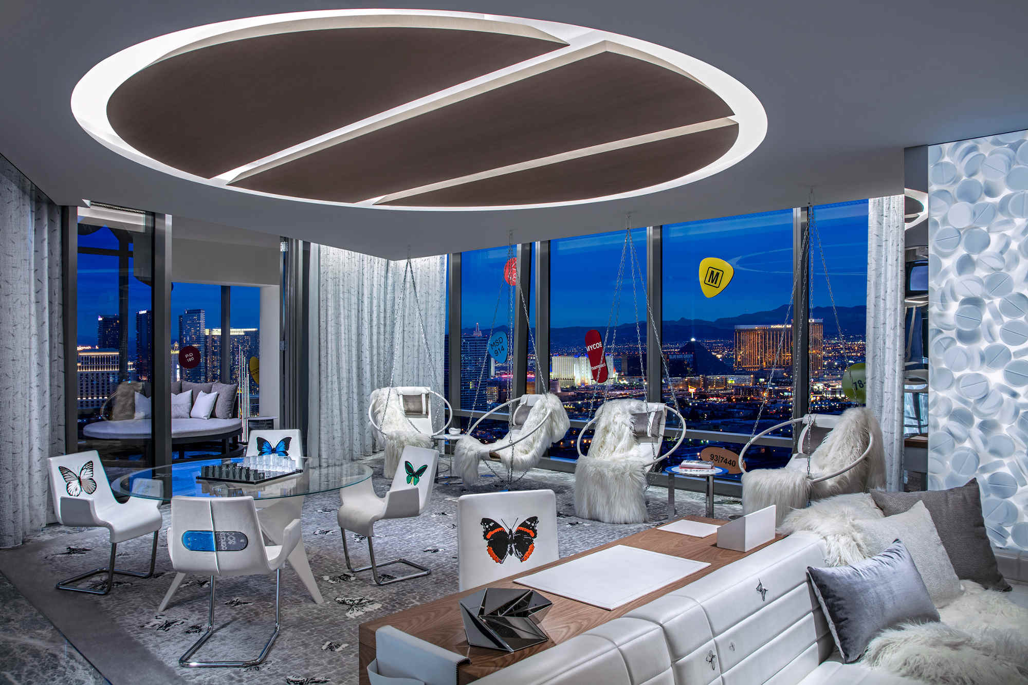 Lounge Area / Palms Casino Resort / Dezeen