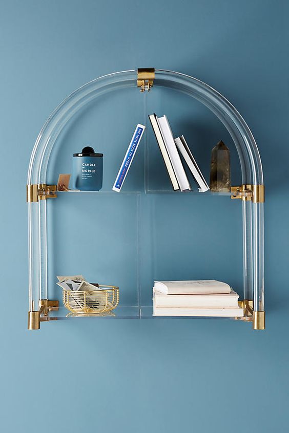 Rak dinding melengkung