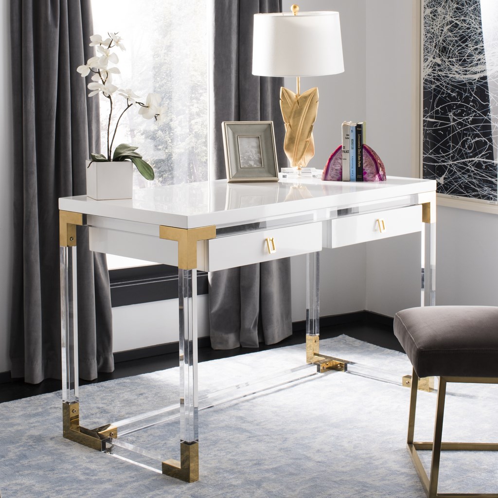 Dariela Acrylic Desk dari Safavieh Home