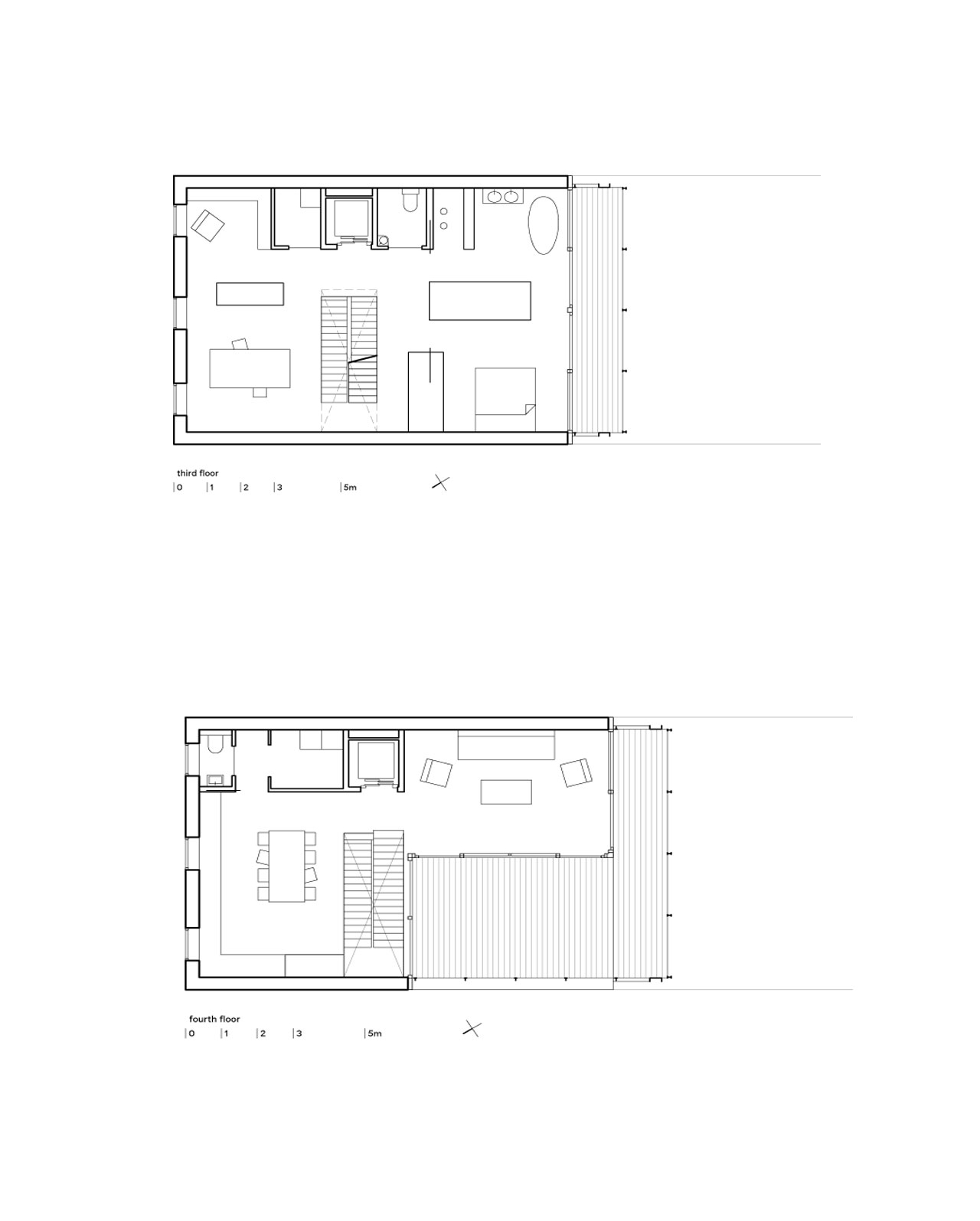 Rumah Lima Lantai untuk Tiga Generasi di Amsterdam