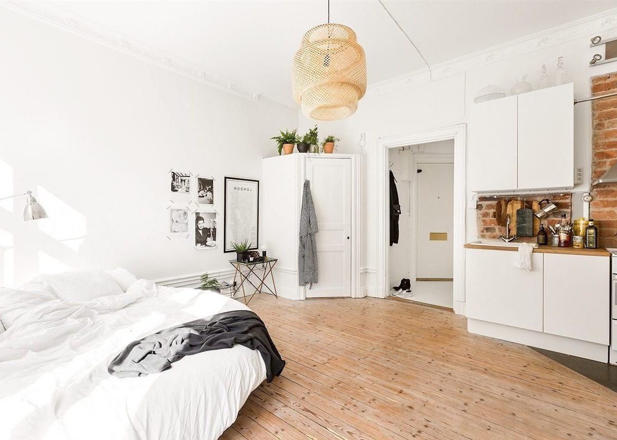 18 Desain dan Layout Kamar Kosan Kecil Tapi Stylish