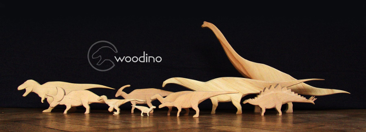 Desainer Jerman Berhasil Merancang Dinosaurus dari Kayu
