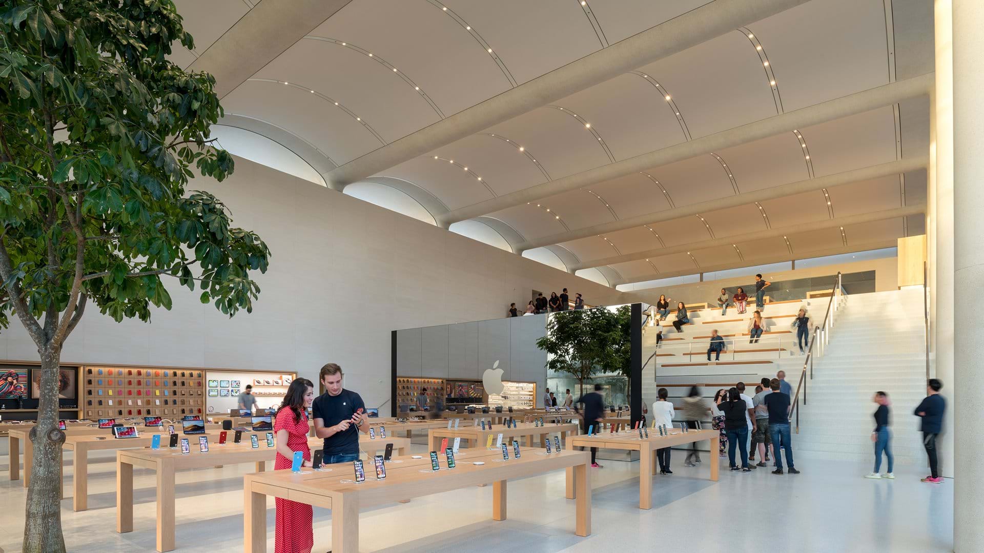 Intip Keunikan Apple Store di Mall Aventura Miami