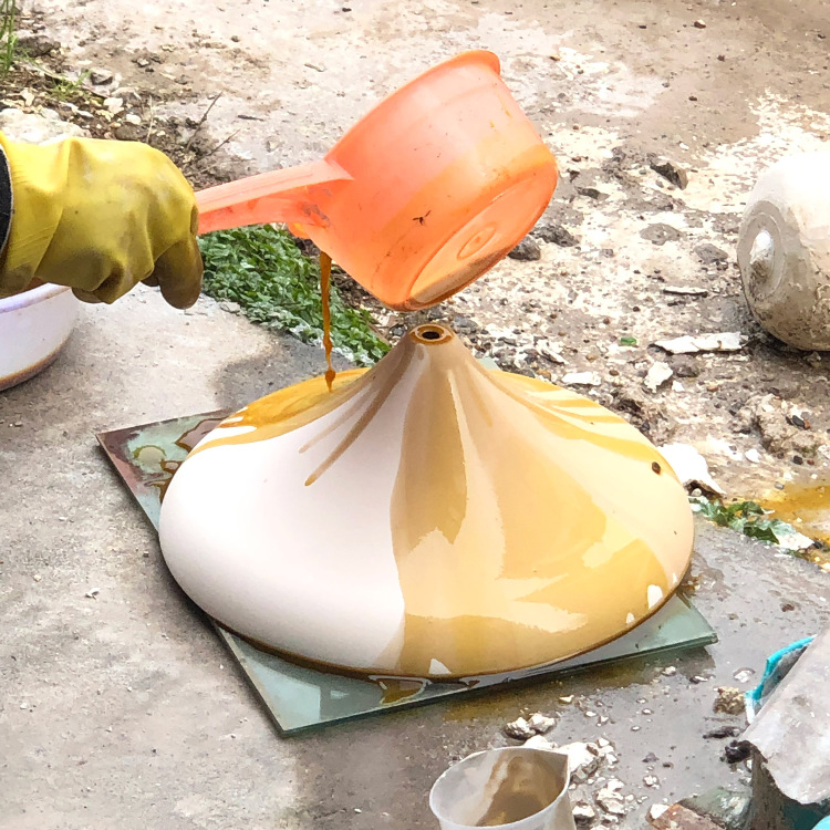 Ampas Kopi Hadirkan Tekstur Marbel untuk Coffire