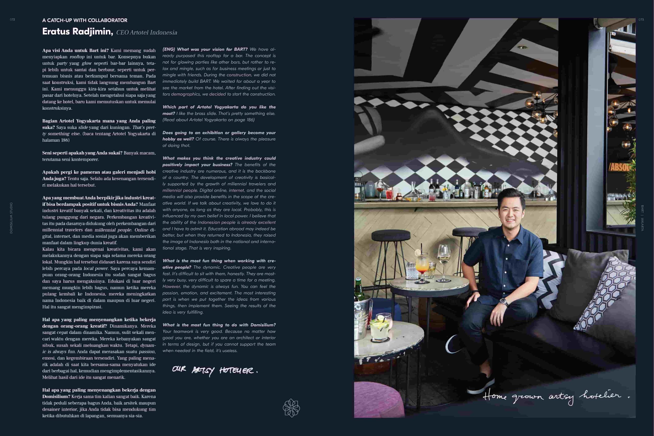 Domisilium Studio Merilis Buku di Ulang Tahun ke-10