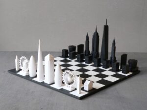Skyline Chess, Catur Unik Berbentuk Landmark Kota
