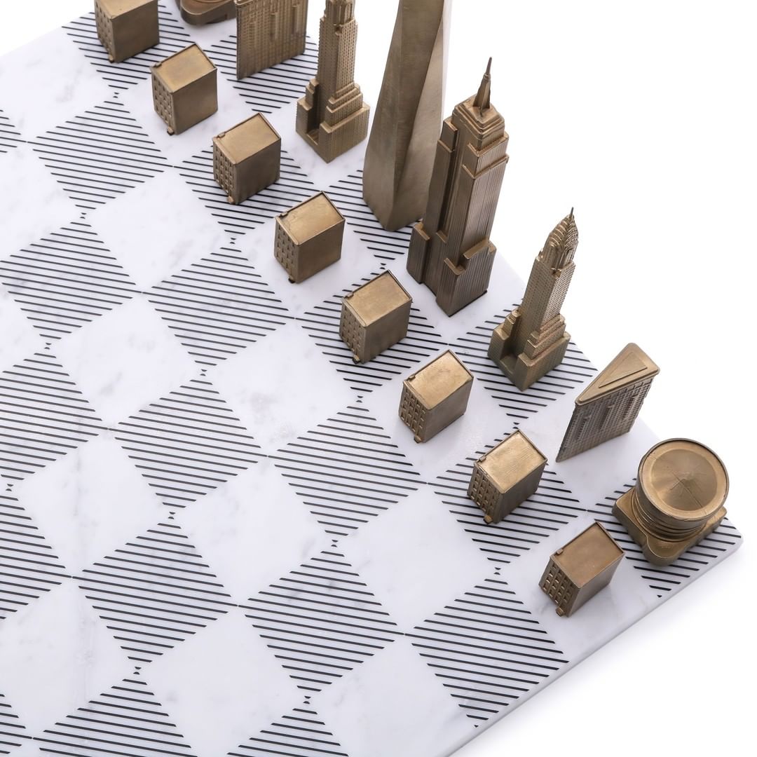 Skyline Chess, Catur Unik Berbentuk Landmark Kota