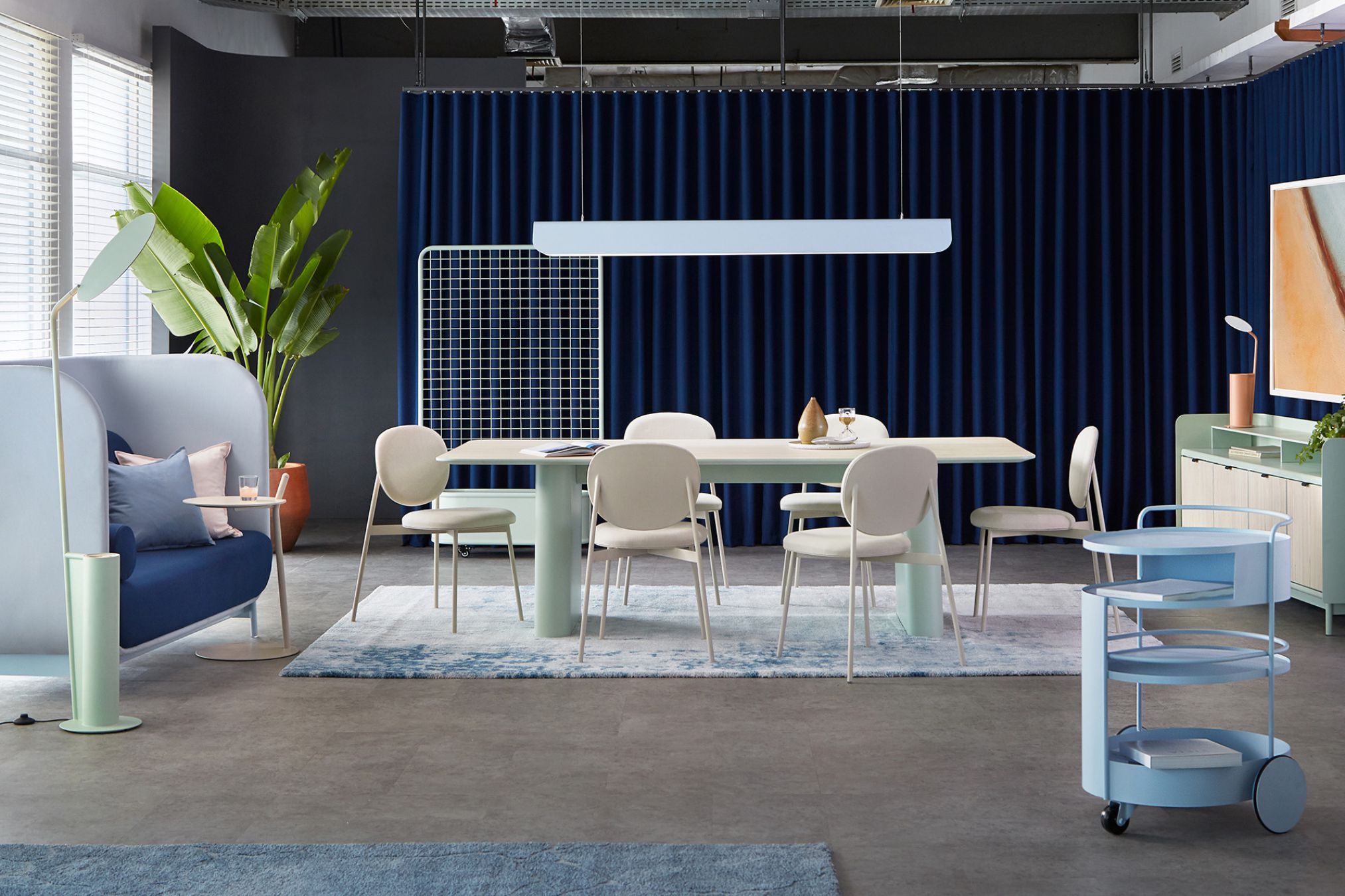 Furnitur Kontemporer untuk Kerja Menyenangkan