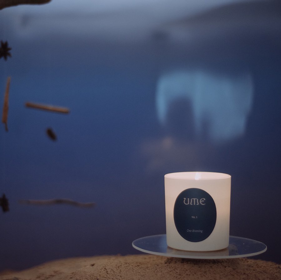 One Evening scented candle dari Ume