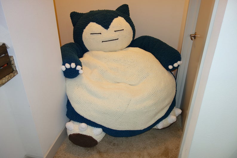 Cushion Nyaman ini Mirip Dengan Pokemon Snorlax!