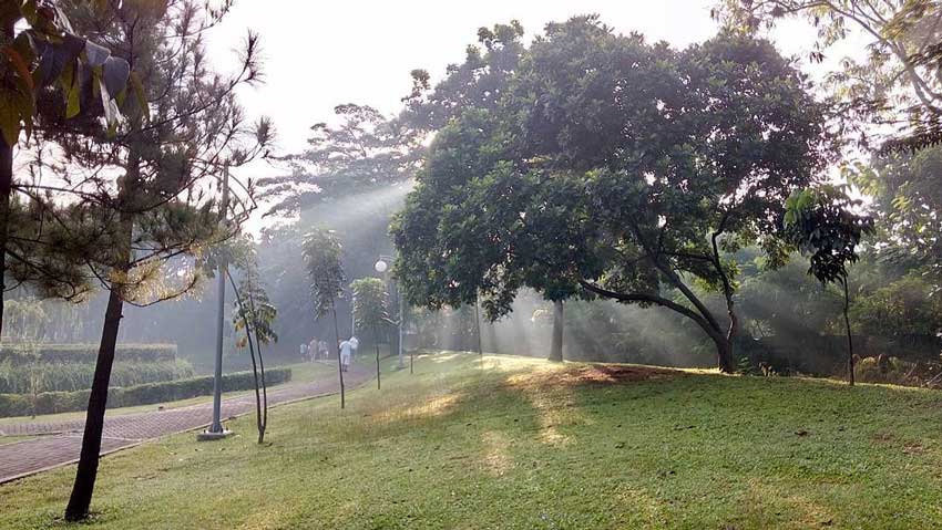 Jogging Track di Taman Cattleya