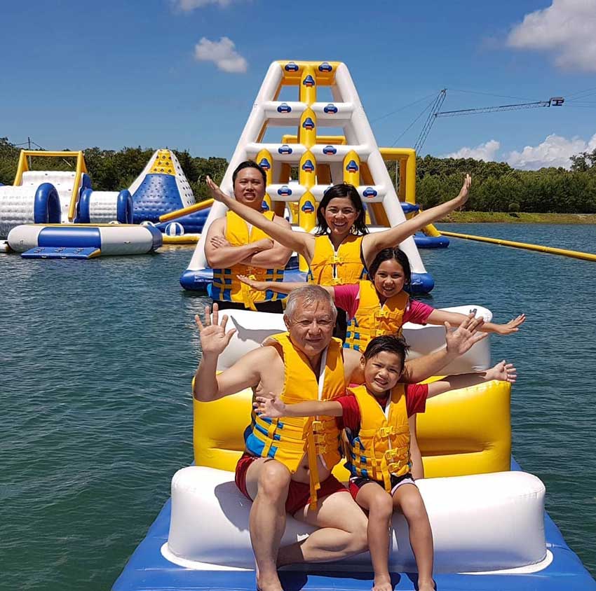 Bermain di Bali Wake Park and Aqualand