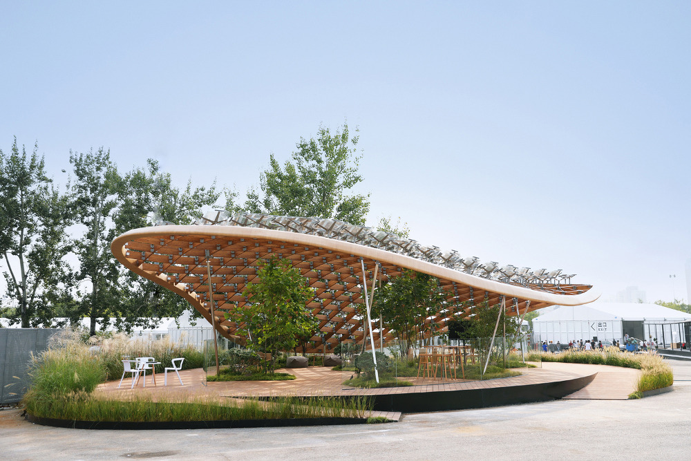 Living Garden Pavilion oleh MAD Architects / Chunhui Zhao