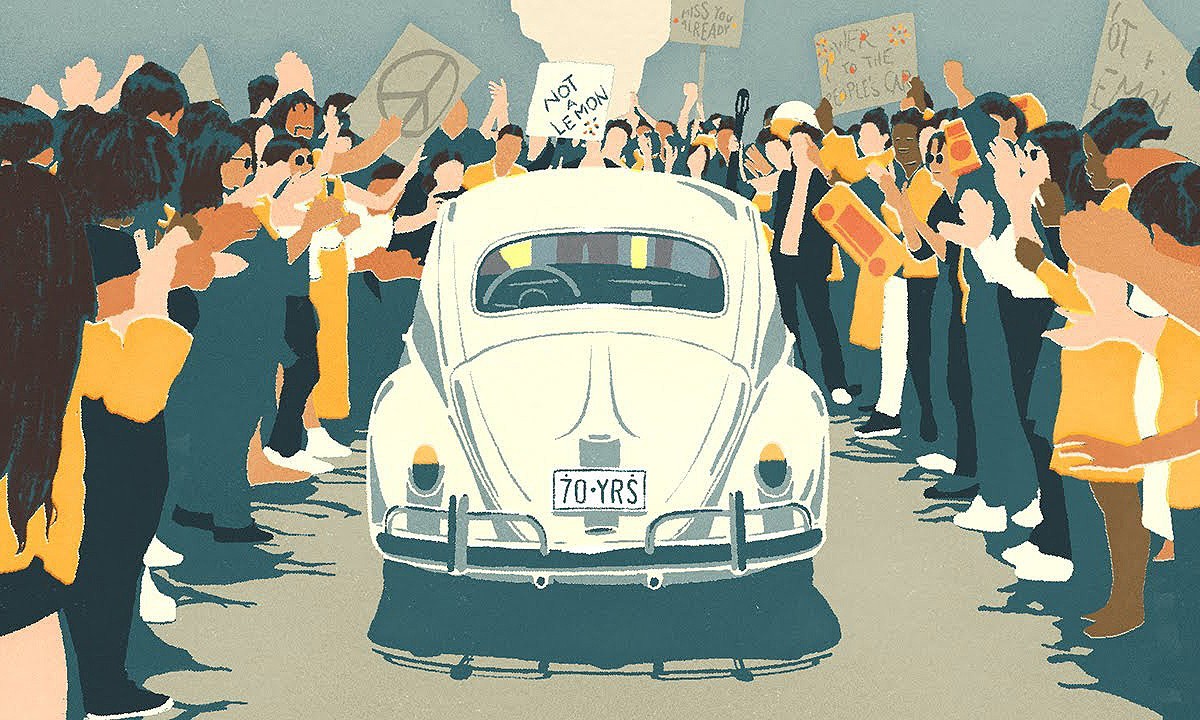 VW Beetle Pensiun Setelah 70 Tahun Diproduksi