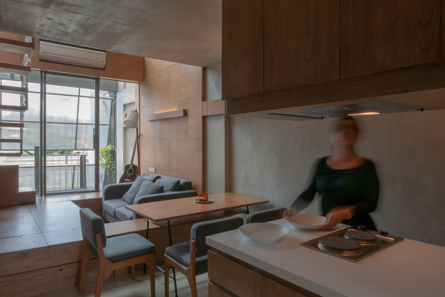 Solusi Rumah Kecil: Desain Ruang Makan & Dapur Jadi 1