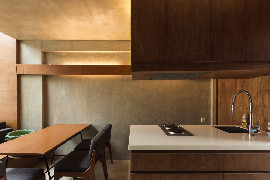 Solusi Rumah Kecil: Desain Ruang Makan & Dapur Jadi 1