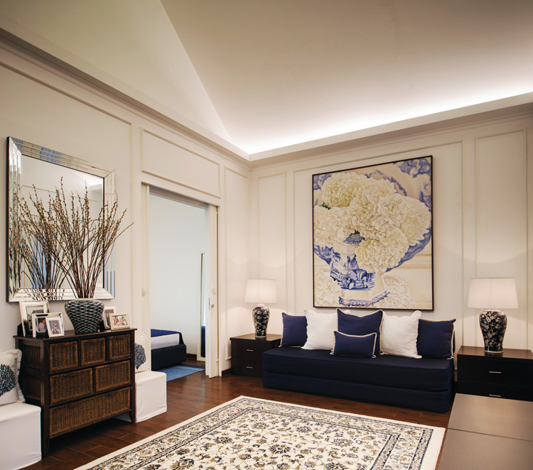 Rumah Dengan Dekorasi Indah di Lahan Terbatas