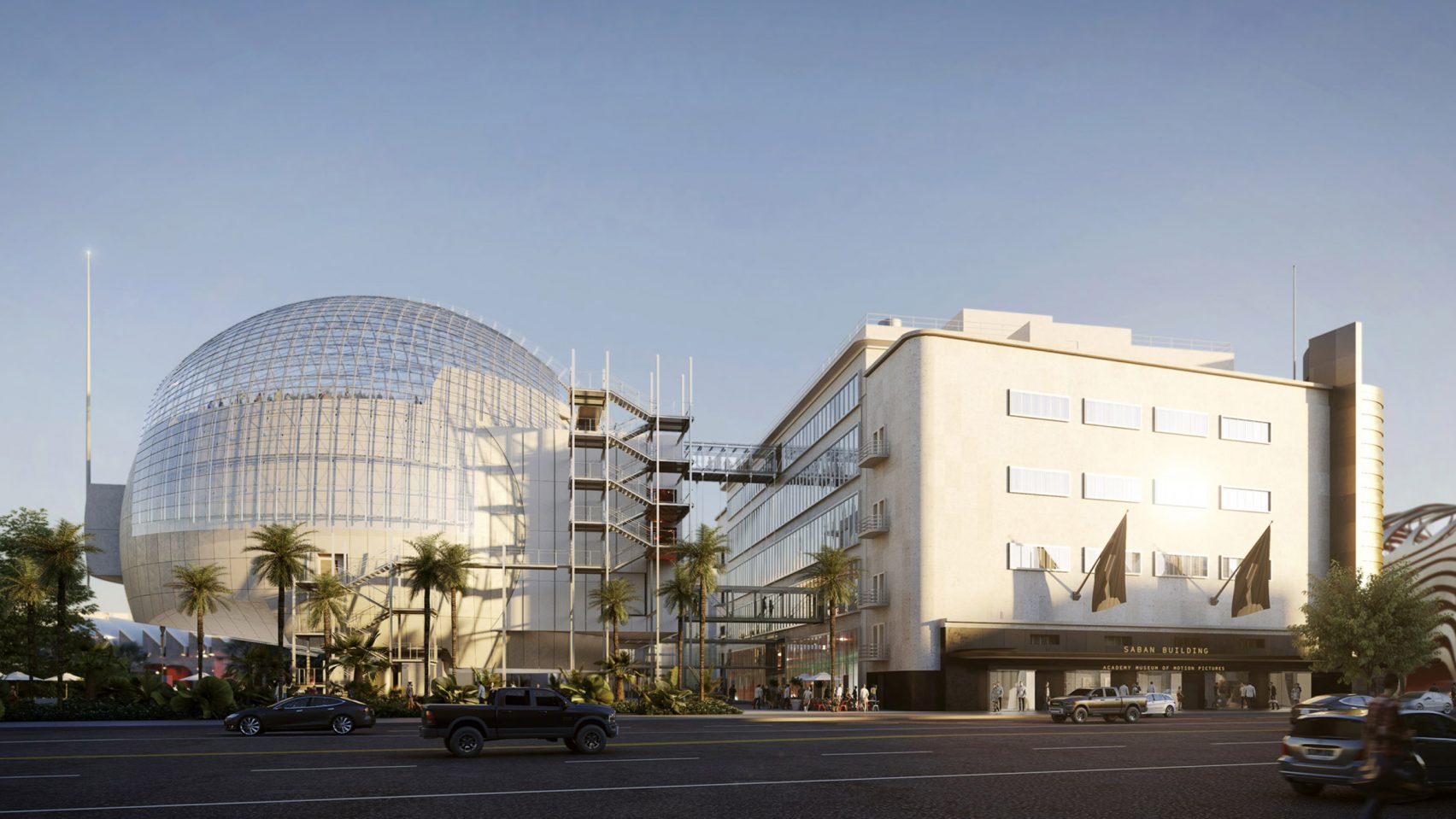 Keseluruhan komplek museum / Renzo Piano