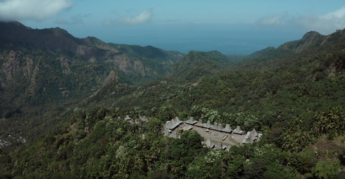 Bird eye view lokasi Kampung Tololela