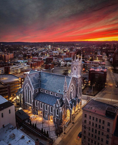 Worcester city di Amerika