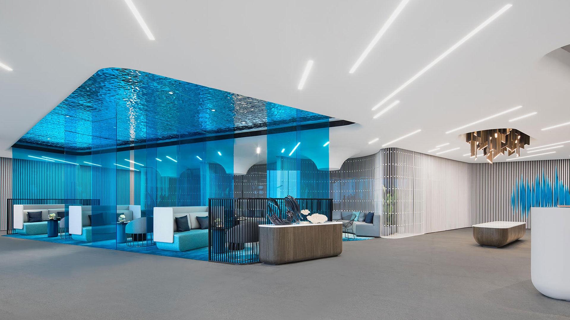 Sales Centre dengan Konsep Maritim di Qingdao