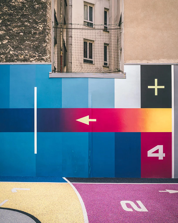 Lapangan Basket Nike Ini Jadi Landmark Baru di Paris